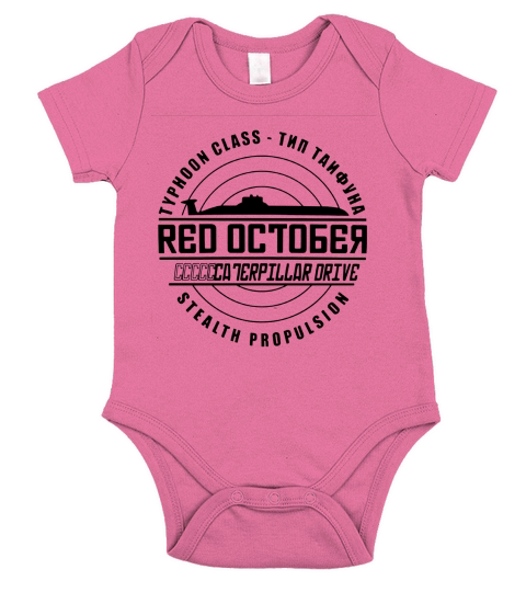 The Hunt for Red October T-shirt Short Sleeve Baby One-Piece