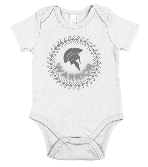 warrior Short Sleeve Baby One-Piece