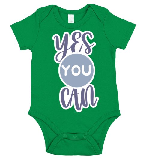 You Can Short Sleeve Baby One-Piece