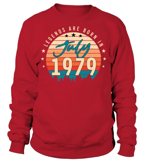 1979 July Vintage Sweatshirt Unisex