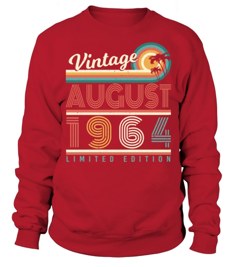 August 1964 Vintage Sweatshirt Unisex