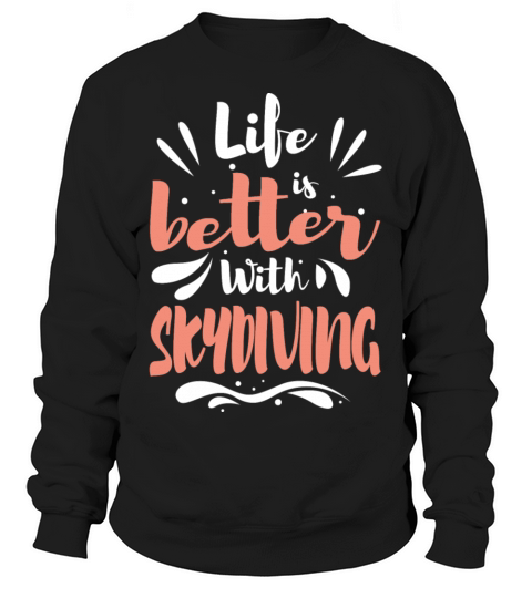 Funny Cool Skydiving Skydiver Retro Fans Lovers Sweatshirt Unisex