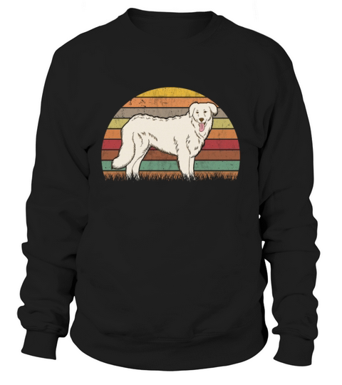 Kuvasz Retro Owner Vintage Sweatshirt Unisex