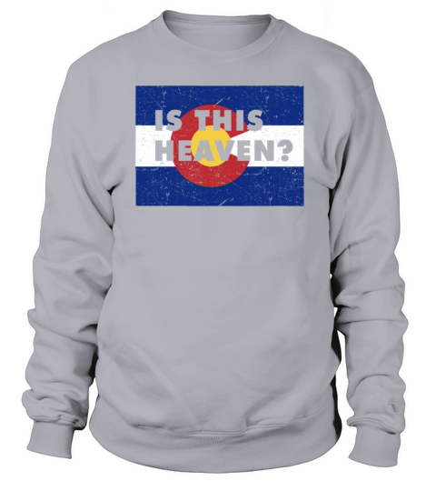 Land Map America US State Home Heaven Colorado Sweatshirt Unisex