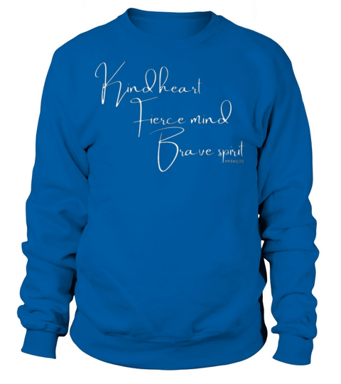 Mahj Life Quote Series 2 Heart Mind Spirit White Sweatshirt Unisex