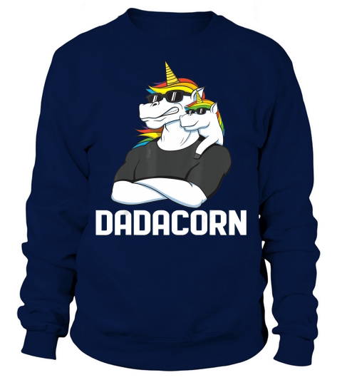 Mens Dadacorn Shirt- Fathers day Unicorn Dad Shirt Funny Unicorn T-Shirt Sweatshirt Unisex