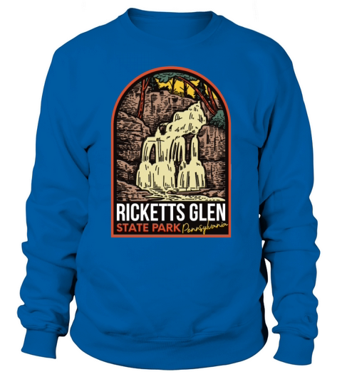 Ricketts Glen State Park Pennsylvania Vintage Sweatshirt Unisex