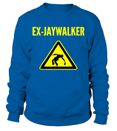 The Jaywalker Ex- Alcoholic AA NA Sobriety Sweatshirt Unisex