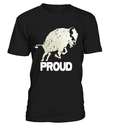 Buffalo ProudÂ© Womens T Red T-Shirt Unisex
