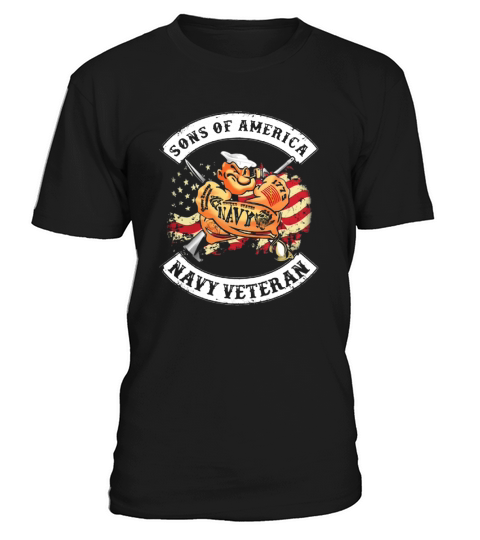 Popeye Sailor Man Son Of American flag Navy Veteran shirt T-Shirt Unisex