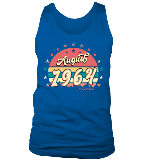 1964 August Vintage Tank Top Unisex