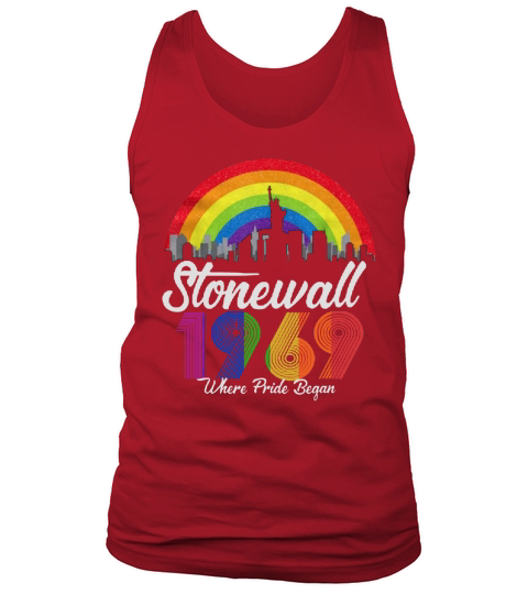 90’s Style Stonewall 50th NYC Gay Pride LBGTQ Rights shirt Tank Top Unisex