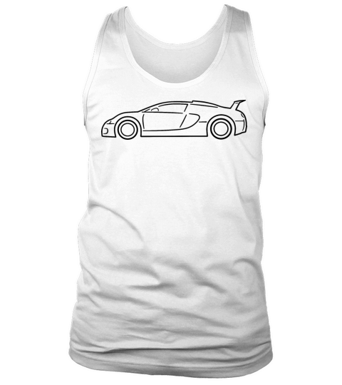 Barcelona car Tank Top Unisex