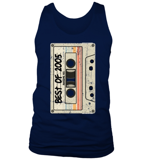 Best of 2005 Cassette Tape Birthday Tank Top Unisex