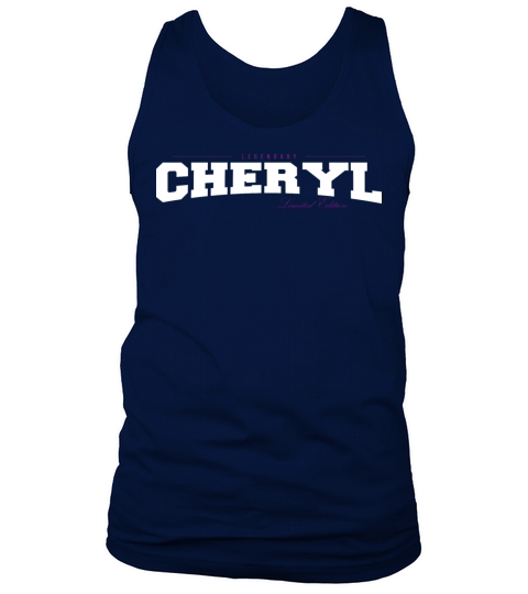 Cheryl Name Limited Edition Funny Retro Vintage Tank Top Unisex