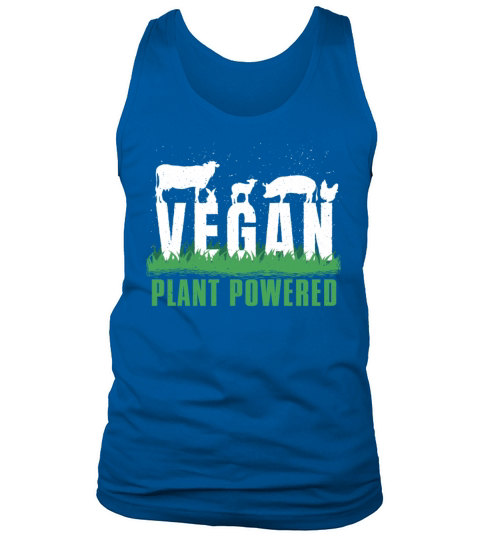 Farm Animals Vegetable Powered Vegetarian Vegan Tank Top Unisex