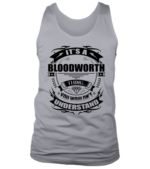 Its a BLOODWORTH thing you wouldnt understand - Rabbit Skins Baby Onesie Tank Top Unisex