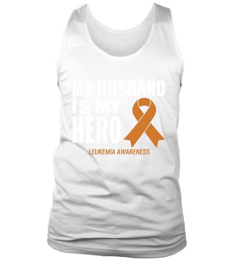 Leukemia Cancer Support Frontside Tank Top Unisex