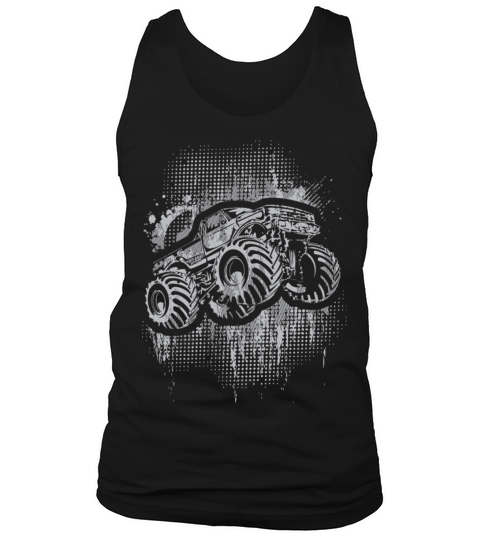 Monster 4x4 Truck grungy Tank Top Unisex