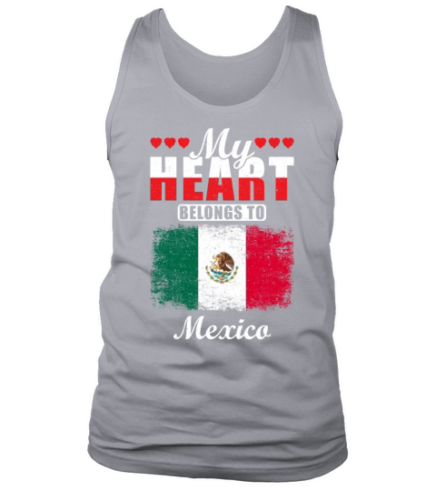 My Heart Belongs to Mexico Tank Top Unisex