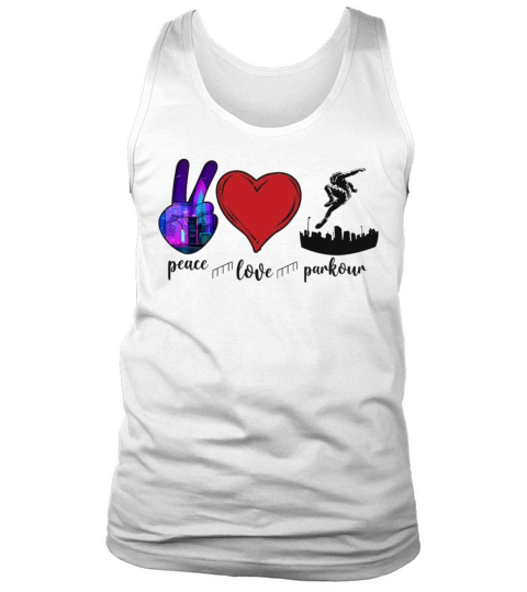 Parkour Free Running Traceur Girl Tank Top Unisex