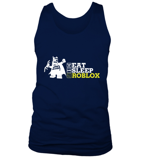 Roblox T Shirt Eat Sleep Roblox Repeat Tank Top Unisex