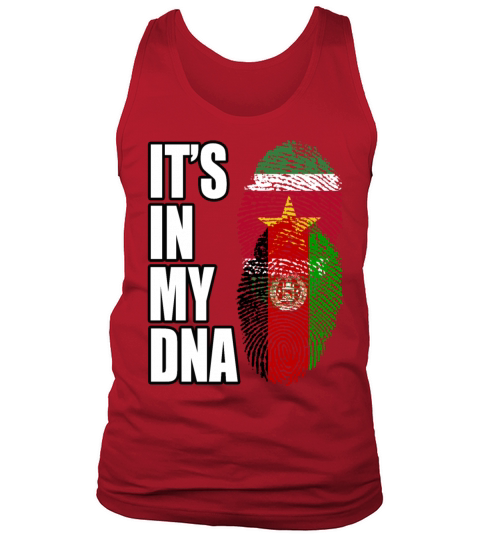 Surinamese And Afghanistan Vintage Heritage DNA Fl Tank Top Unisex