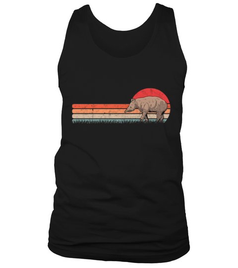 Tapir Retro Flatland Vintage Tank Top Unisex