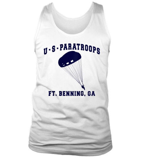 Vintage WWII US Paratrooper PT Gear shirt Tank Top Unisex