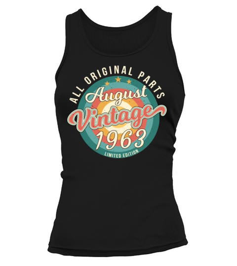 1963 August Limited Edition Tank top Woman