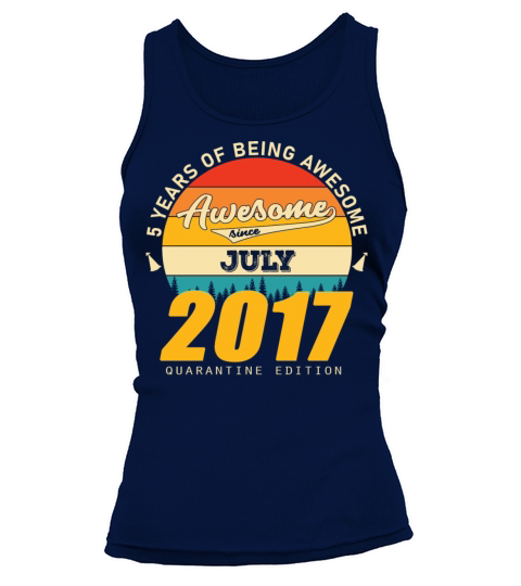 2017 Quarantine Edition July 5th birthday gift Tank top Woman