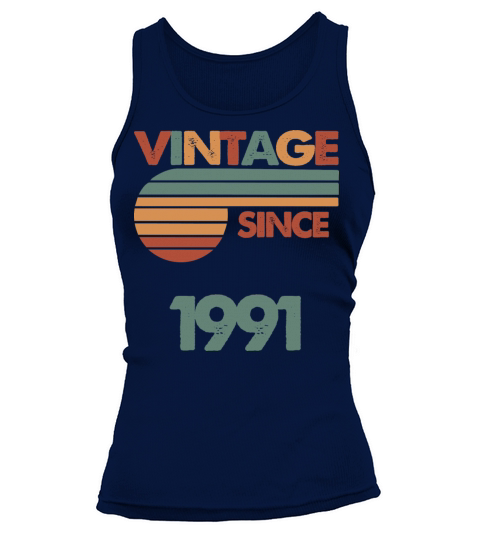 31th Vintage Birthday 1991 Tank top Woman