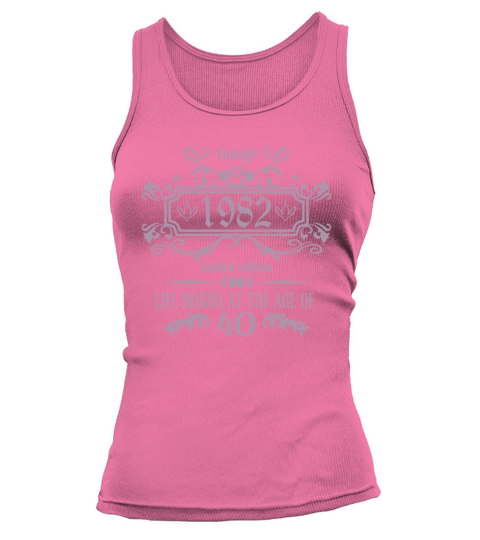 40th Birthday Gifts for Women Ladies Royal Vintage Tank top Woman