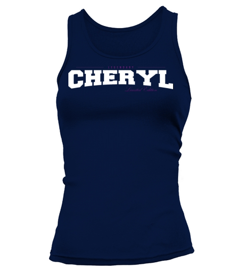 Cheryl Name Limited Edition Funny Retro Vintage Tank top Woman