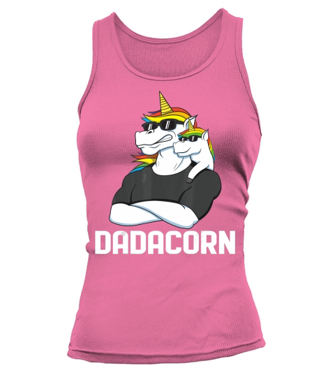 Mens Dadacorn Shirt- Fathers day Unicorn Dad Shirt Funny Unicorn T-Shirt Tank top Woman