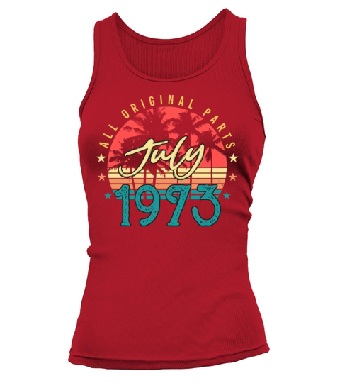 Retro 1973 July Tank top Woman