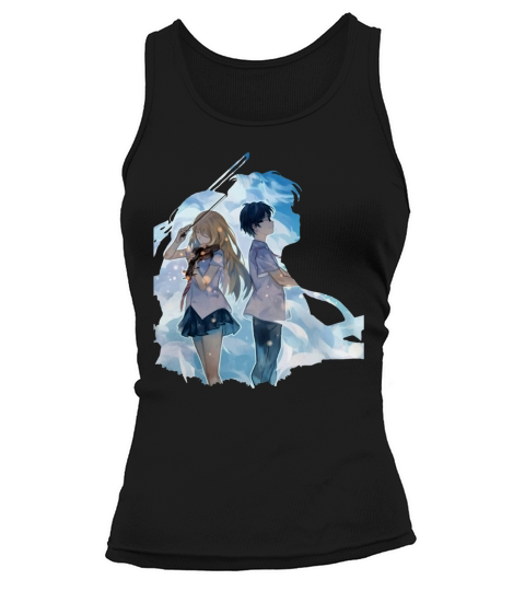 Shigatsu wa kimo no uso Your Lie in April shirt Tank top Woman
