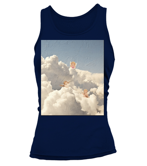 Vintage Cloud Aesthetic Dreamcore Angelcore Angel Tank top Woman