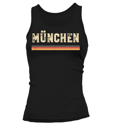 Vintage Munchen Munich National Flag Tank top Woman