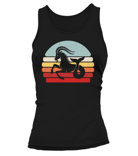 Vintage Zodiac Sign CAPRICORN Tank top Woman