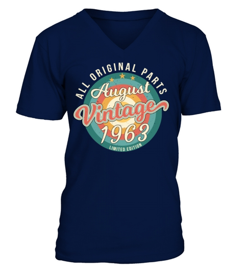1963 August Limited Edition V-Neck T-shirt