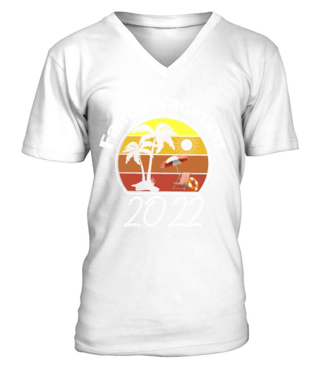 2022 Family Vacation vintage Making Memories Beach V-Neck T-shirt