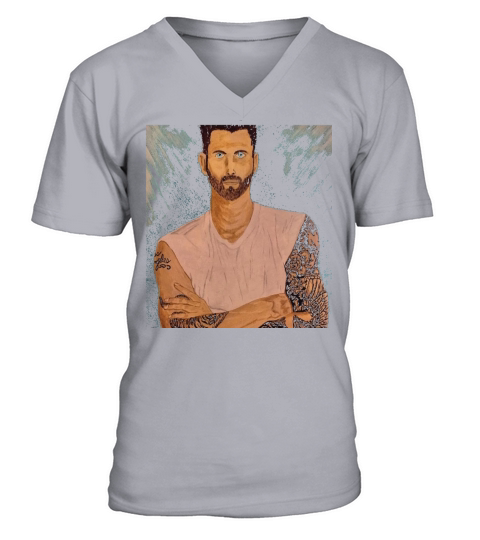 Adam Levine kids V-Neck T-shirt