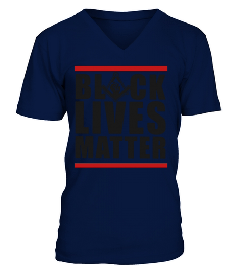 Black Lives Matter V-Neck T-shirt