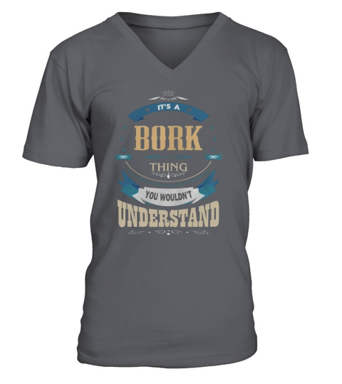 BORK, Its a BORK thing V-Neck T-shirt