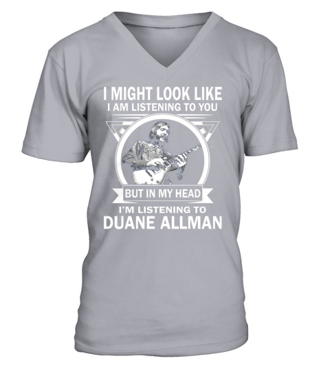 Duane Allman V-Neck T-shirt