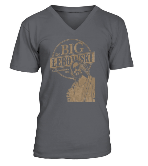 GROßES LEBOWSKI V-Neck T-shirt