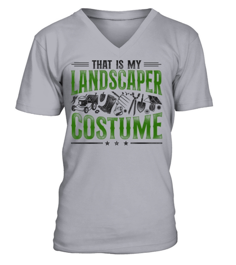 Landscaper Landscaping Landscape V-Neck T-shirt