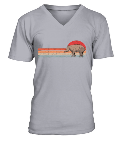 Tapir Retro Flatland Vintage V-Neck T-shirt