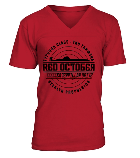 The Hunt for Red October T-shirt V-Neck T-shirt